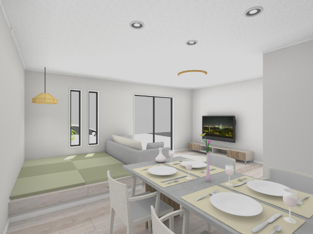 瑞浪市土岐町内観パース①