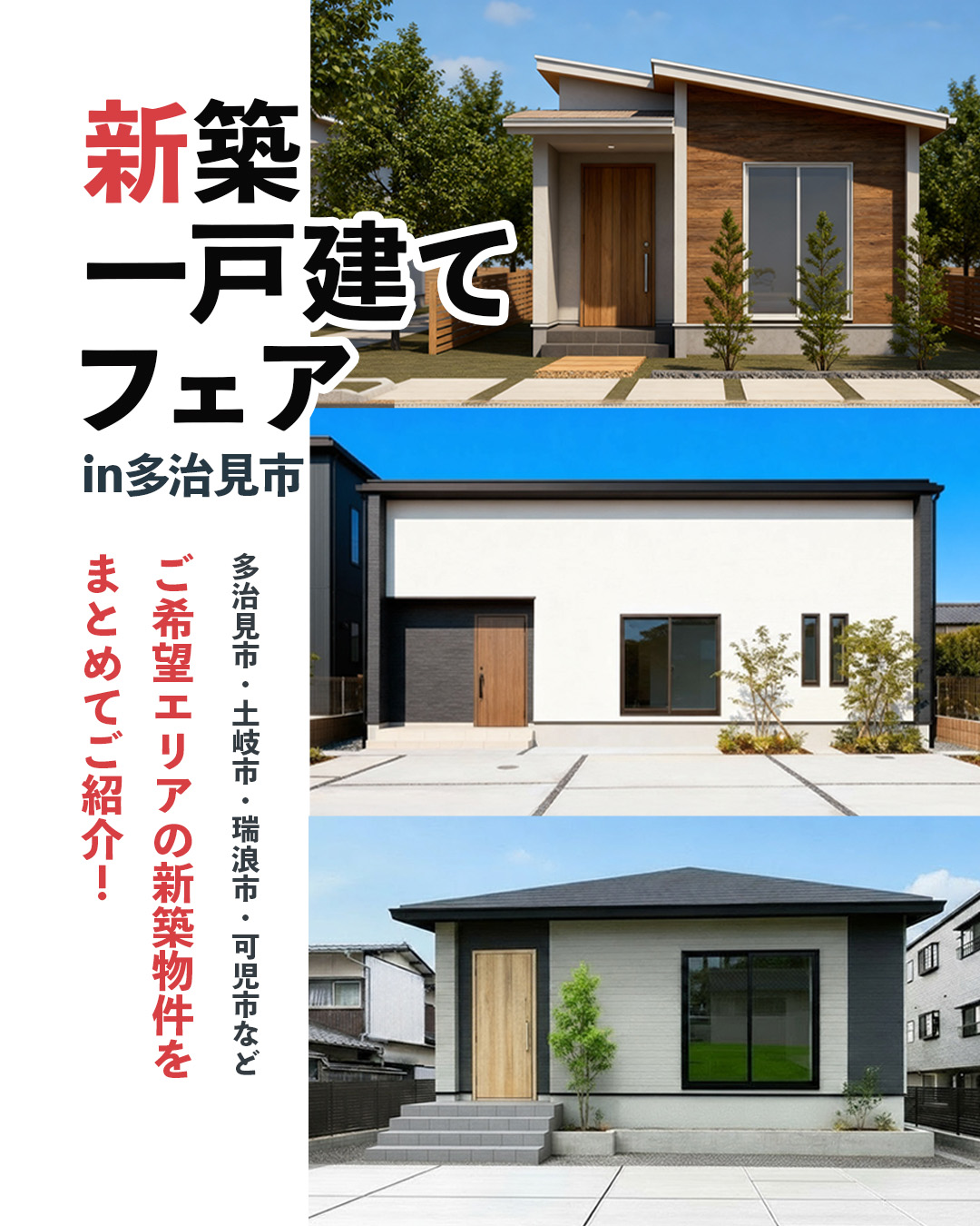 新築一戸建てフェア メイン画像