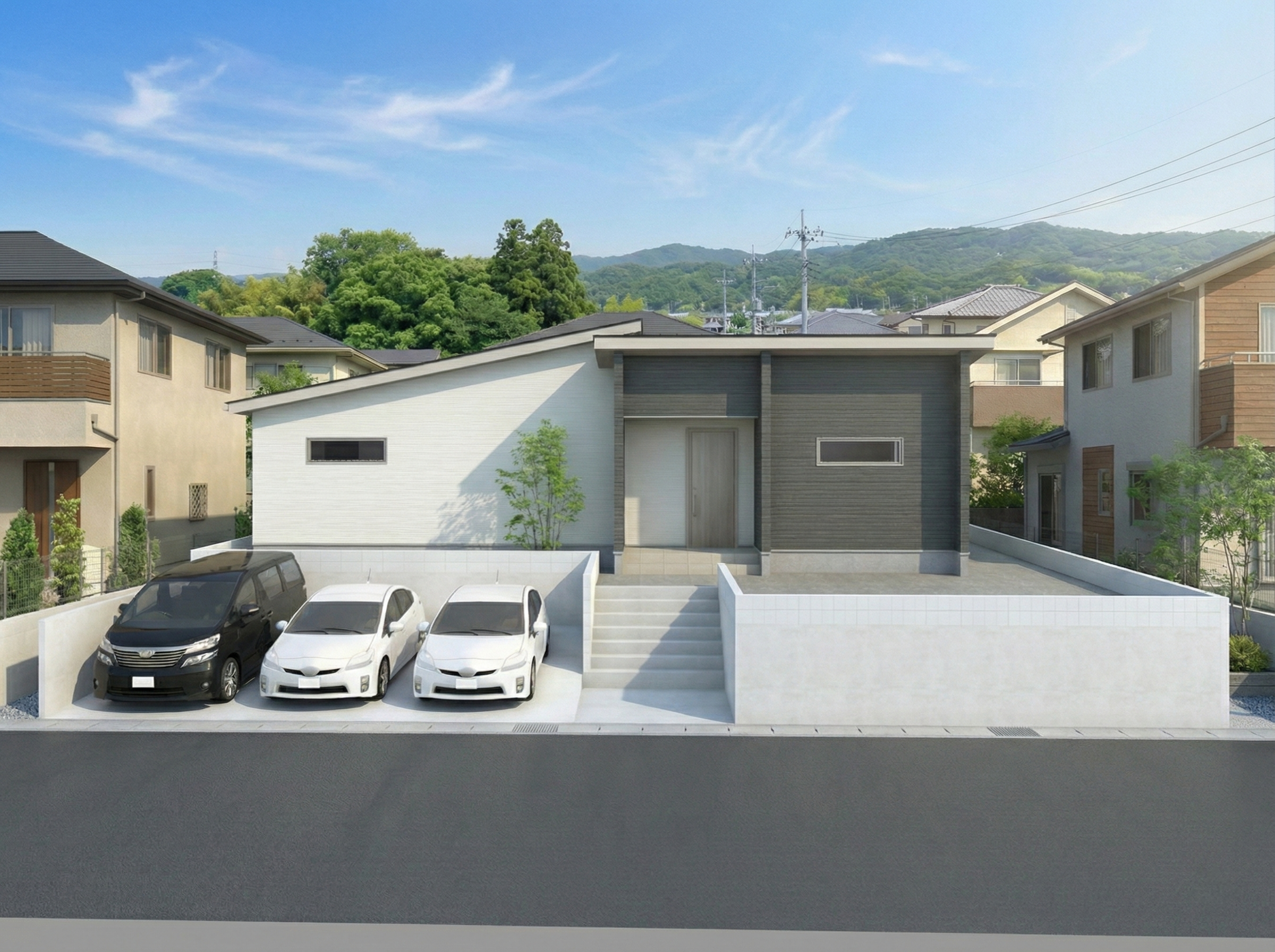 多治見市滝呂町 新築平屋